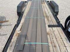 (42) 1x6x20’ Composite Deck Planks, Brown in color, No Clips