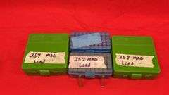 272 Rds 357 Mag Reloaded Ammunition (Sold Components Only)