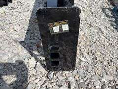 Unused Wuxi Wolverine Skid Steer Quick Attach Pallet Back Frame (Only) 1 1-2” receiver Sleeve, Holes for Bolt On Bale Spears,