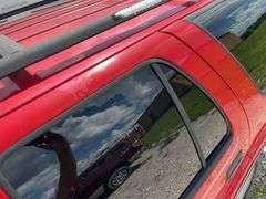 (TITLE) 1999 Chevrolet Blazer,  Touch 4 Wheel Drive, Starts And Runs, AM/FM CD Player, AUX Jack, Cruise Control, Power Steering, Push Button Rear Hatch, Rear Defrost, Leather Front Bucket Seats In Rough Condition, Center Counsel Is Broken, Hood Release Latch In Cab IS Broke, Back Hatch Opens, P235/75R15 Tires Approx 50% Tread, Body in Fair Condition Just Scratches and Losing Clearcoat and Some Minor Dents, 180,202 Miles, Does Have Dead Battery, Signed Title In Hand