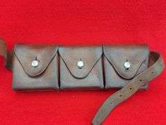 Swiss Army Leather Bandolier For K-31 Charging Clips