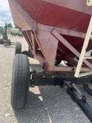J & M 400 Bushel Gravity Wagon, 10.00 22.5 Truck Tires, Rust Free Heavy Gear, Spring Tongue, Nice Wagon
