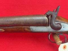 Muzzle Loading Double Barrel Percussion 10 Ga Shotgun