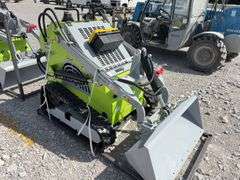 Unused Wuxi Landhero Mini Skid Steer Loader, Model # LDH-T460, 23 HP Gas Engine, Lifting Capacity 840 Lbs, Dumping Height 60”, Rubber Tracks 7” wide, 43” Wide Quick Attach Smooth Bucket, Remote Hydraulics on Loader Arms,