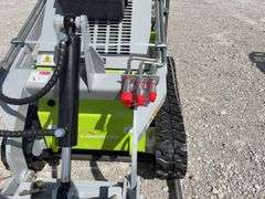 Unused Wuxi Landhero Mini Skid Steer Loader, Model # LDH-T460, 23 HP Gas Engine, Lifting Capacity 840 Lbs, Dumping Height 60”, Rubber Tracks 7” wide, 43” Wide Quick Attach Smooth Bucket, Remote Hydraulics on Loader Arms,