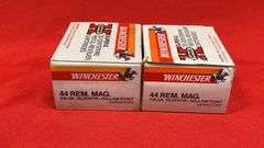 40 (Forty) Rounds Winchester .44 Magnum  210gr Hollow Point Ammo