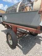 Hi-Cap Rotary Grain Screen, Counter Rotating Dual Screen, Jack Needs Replaced, Shedded And In Operating Condition