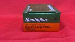(2000) Count Remington No 2 1/2 Large Pistol Primers