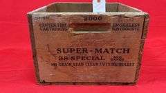 Vintage Western Small Arms Ammo Crate