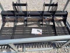 Unused Wuxi Wolverine Skid Steer Land Leveler, Model# LL-12-78W,