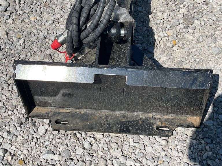 Unused GIYI Mini Skid Steer Backhoe, Model GY-ZWB, Total Length 59”, 3 Tooth Bucket, 12.5” Bucket