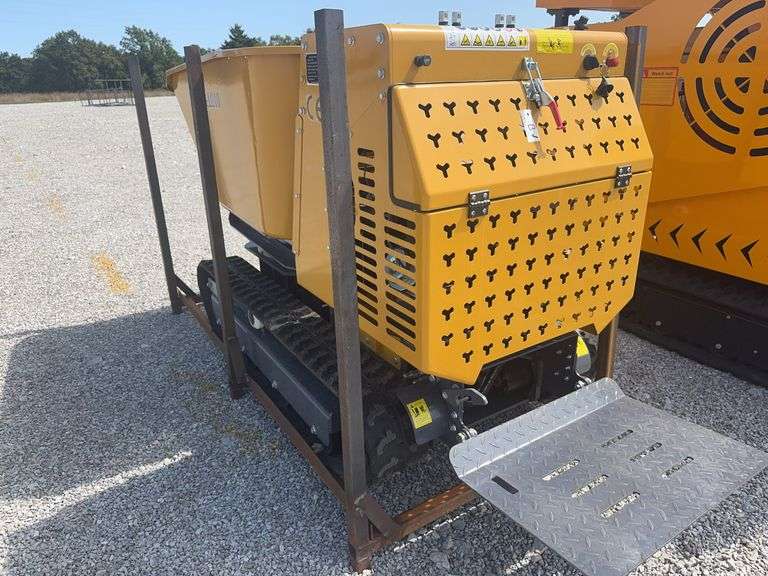 Unused MMS MS-X1200 Mud Buggy, Rubber Tracks, 2645 max Loading, 13.5 HP, 260 * Rotation Angle,