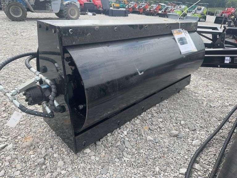 Unused MMS GIYI Skid Steer GY-VR59 Vibratory Roller, 59” Working Width,