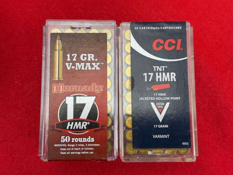 (300) Rds   .17 HMR Ammo  17gr