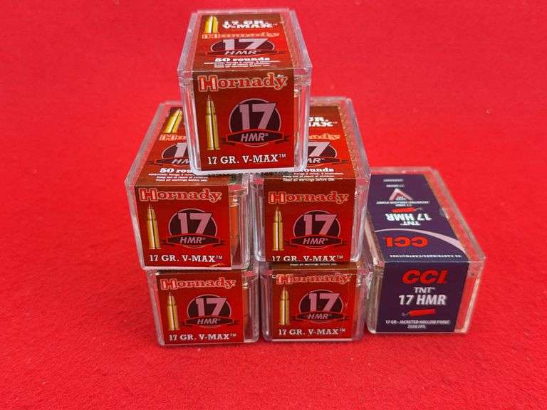 (300) Rds   .17 HMR Ammo  17gr