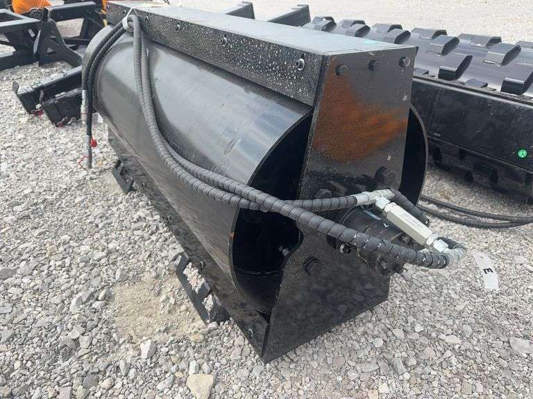 Unused MMS GIYI Skid Steer GY-VR59 Vibratory Roller, 59” Working Width,