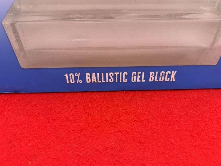 Clear Ballistics Gel Block