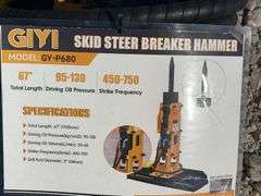 Unused GIYI Skid Steer Breaker Hammer, Model GY-P680