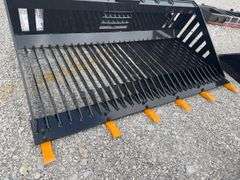 Unused GIYI 66” Rock Bucket, Skid Steer Mounted,