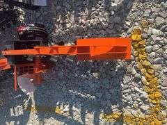 Unused GIYI Mini Skid Steer Trencher, Model GY-X39, Mini Skid steer Universal Plate, 8” Trenching Width, 39” Trenching Depth, 0-120rpm Motor Speed, Weight 455lbs