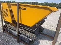 Unused MMS MS-X1200 Mud Buggy, Rubber Tracks, 2645 max Loading, 13.5 HP, 260 * Rotation Angle,