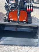 Unused MMS MS36C stand on Mini Skidsteer, 6” Rubber Tracks, 38” Material Bucket