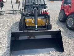 Unused KKT(A) 27 Stand On Loader, 8” H Rubber Tracks, Kubota Diesel Engine D1105, CFG Industrial, 43 1/2” Material Bucket,