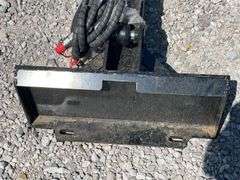 Unused GIYI Mini Skid Steer Backhoe, Model GY-ZWB, Total Length 59”, 3 Tooth Bucket, 12.5” Bucket