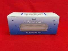 Clear Ballistics Gel Block