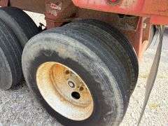 Ravens 24’ Long Frameless Steel Dump Trailer, 1999, Spring Ride Suspension, Model SPST-24, Good 22.5 Tires, Barn Door Tailgate, Air Operated Tailgate Locks, Title in Hand,