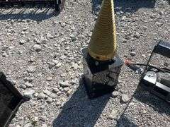 Unused GIYI Non-connected Wood Splitter, Model NWS38, Working Length 38”