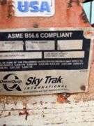 8042 Sky Trak Telehandler, 13:00-24 Industrial Foam Filled Tires (70%), Cummins Engine 1000 Hours, New Engine At 6594 Hrs, 8000# Lift, 42’ Reach, Consigned By A Construction Company, Regular Maintenance Program, S / N T0945L6884