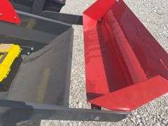 AGT Stand On Skid Steer, Mud/ Dump Buggy, 7” Rubber Tracks, 212 CC Gas Motor, 30” Bucket, Model # QHT-500FL