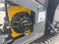 AGT Stand On Skid Steer, Mud/ Dump Buggy, 7” Rubber Tracks, 212 CC Gas Motor, 30” Bucket, Model # QHT-500FL