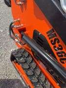Unused MMS MS36C stand on Mini Skidsteer, 6” Rubber Tracks, 38” Material Bucket