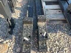 Unused Wolverine Clamp On Bucket Forks, 45” Long, With Spreader