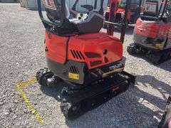 Unused TPM-20K Diesel Mini Excavator, Yanmar 374 Diesel Engine, 11.2KW Kubota Diesel Engine, 3100lb Operating Weight, Pilot Controls, Power Shut Off, Hydraulic Arm, Light On Arm, 16” Bucket With 3 Teeth, 43” Push Blade, 7” Rubber Tracks, Rear Door For Engine Maintenance, 4 Post Canopy, Arm Rests, Counter Weight, Hour Meter