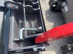 Unused AGT Stand On Skidsteer, Model YSRT14, Gas Engine, 31” Material Bucket, 420 CC Engine.