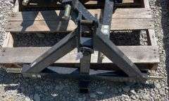 Unused Wolverine 3 Point With 2” Receiver Hitch, Model TQH-26-02C, 20-45HP Tractor