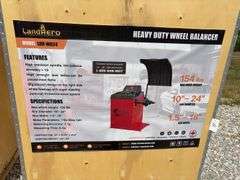 Wuxi LandHonor Unused Heavy Duty Wheel Balancer, Rim Diameter 10”-24”, Rim Width 1.5”-16”, Balancing Accuracy +-1g, Max Wheel Weight 154lbs, Model LHR-WB24