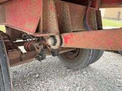 Ravens 24’ Long Frameless Steel Dump Trailer, 1999, Spring Ride Suspension, Model SPST-24, Good 22.5 Tires, Barn Door Tailgate, Air Operated Tailgate Locks, Title in Hand,