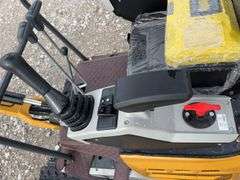 Unused AGT XZ20R Mini Excavator, 16” Bucket With Replaceable Teeth, Hydraulic Thumb, Weighs 2160 lbs, Pilot Controls, Power Shut Off, Gas Engine Unknown HP, Light On Boom, Canopy, 43” Push Blade, 7” Rubber Tracks