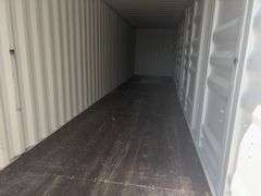 40’ Hanbase 4 Side Doors and 1 Back Door Container, 40' long x 8' wide,1 ea. Back Doors measures 102" tall X 92" wide,4 ea. Side Doors measures 98" tall X 92" wide,inside dimension 89” wide,Tie down anchors on inside of container,Minor floor scratches on inside, minor wall scratches and dents, All doors have weatherstripping, 1 time use,Has vents on side walls, Container # LYPU 020788 8