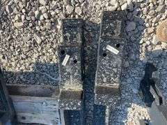 Unused Wolverine Clamp On Bucket Forks, 45” Long, With Spreader