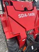 Unused AGT Industrial Wheel Loader, Model SDA-140W, 15 Hp Gas Engine, Quick Tach Material Bucket (43”)