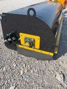 Unused GIYI Skid Steer Box Broom Sweeper, 72” Cleaning Width, Model GY-BS72B