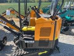 Unused MMS Miva VA15J Mini Excavator, 420cc Gas Engine, Pilot Controls, Manual Thumb, Extra Hydraulics on Boom, 3 Teeth, 15.5” Bucket, 13.5HP,