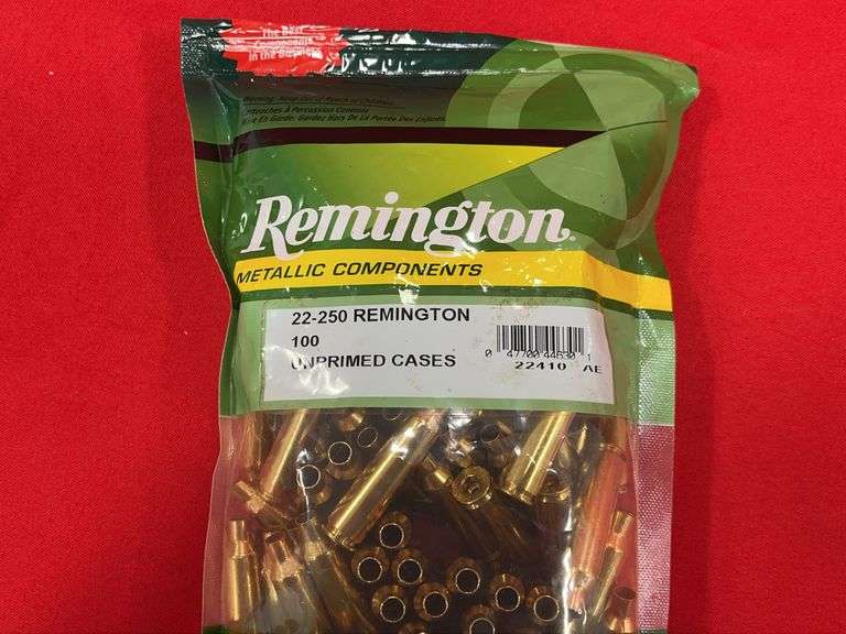 22-250 Ammo and Unprimed Cases