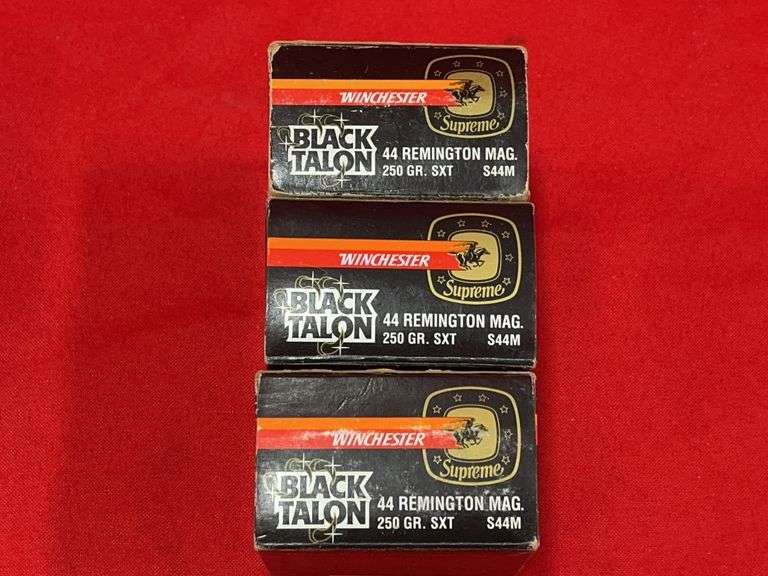 (86+-) 44 Special & (152+-) 44 Rem. Mag Ammo