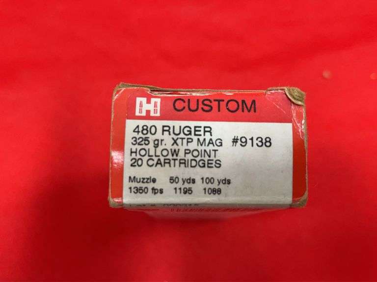 (153+-) Rds 480 Ruger Ammo, Reloads, Brass & Die Set